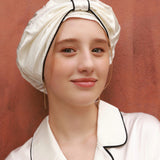 silk satin night cap cream30匁