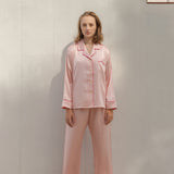 silk satin pajama pink30匁