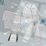 silk satin pajama cream30匁