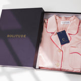 silk satin pajama pink30匁